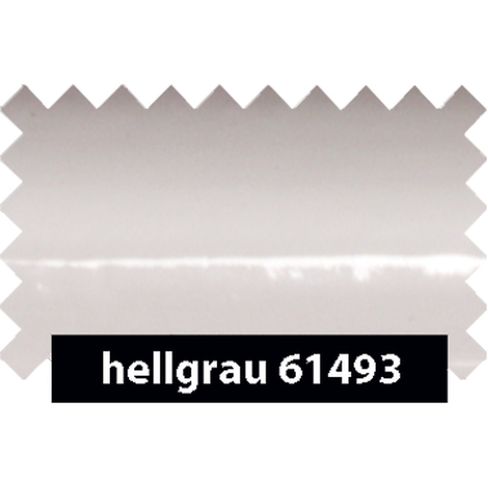 Lackfolie hellgrau, 130 cm breit, doppellagig