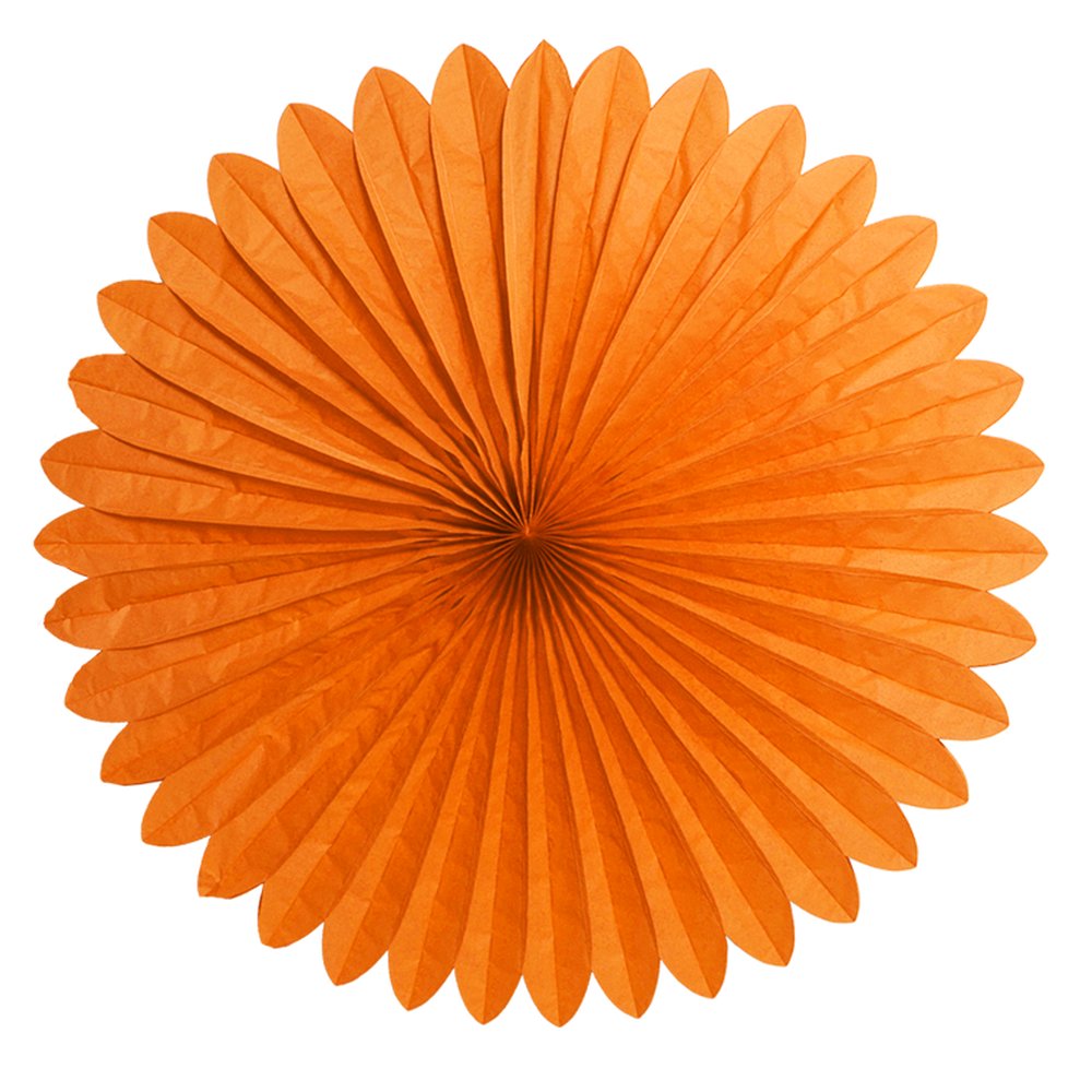 Faltrosette orange Ø 120 cm