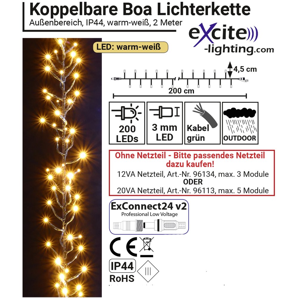 LED LV Boalight 200 LEDs