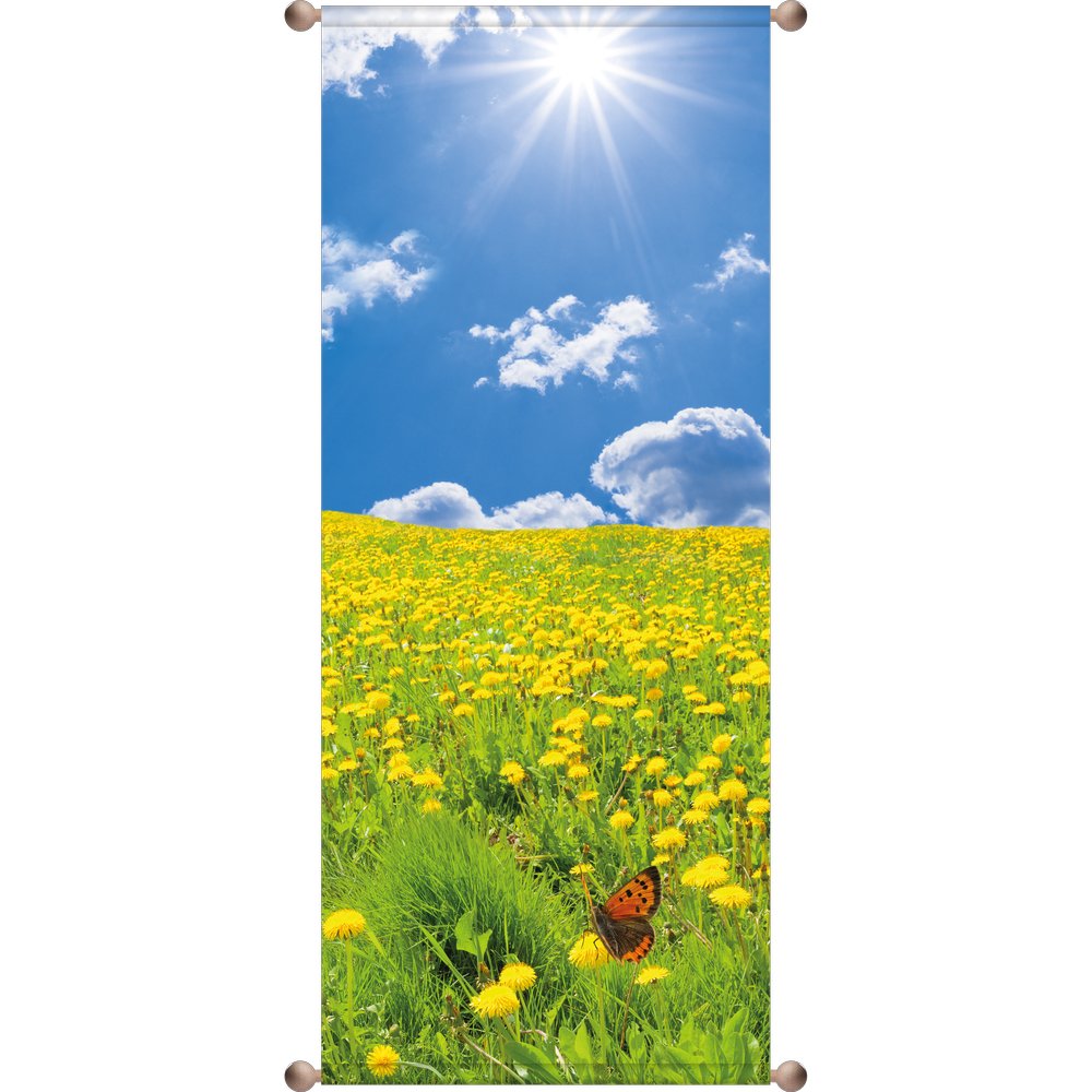 Banner Frühlingszauber, 75 x 180 cm