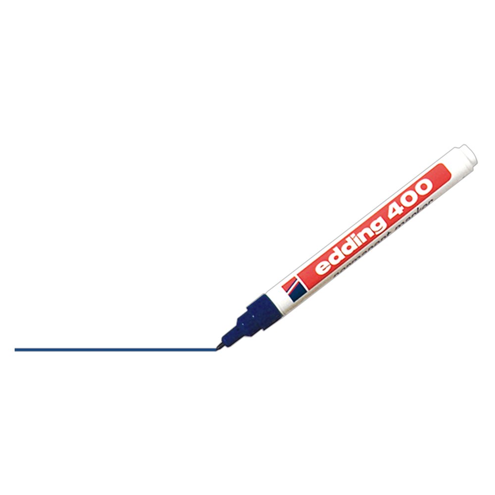 Edding 400 Permanentmarker blau, 1 mm Spitze