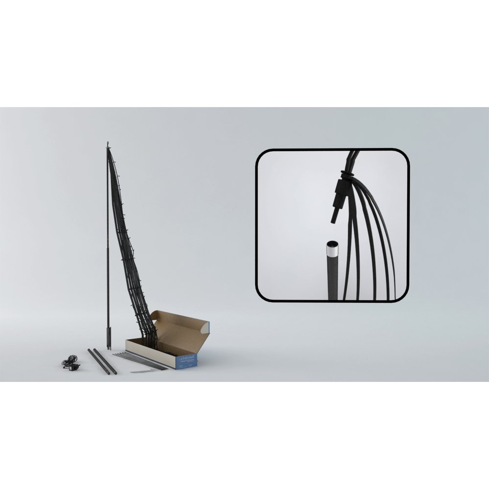 LED-Weihnachtsbaum 360 LEDs warm-weiß,H 300 cm, D 160 cm