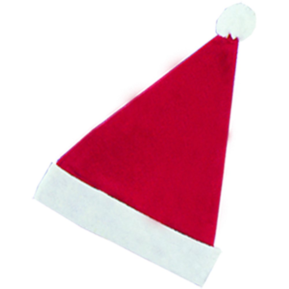 Nikolausmütze Promo Filz rot/weiß,40 cm