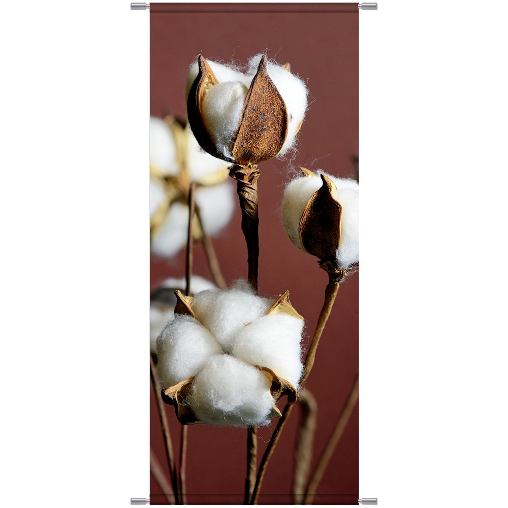 Banner Baumwolle, 75 x 180 cm