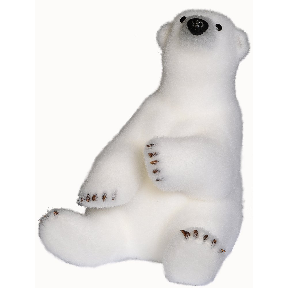 Eisbär Polar M sitzend, 28 x 28 x 32 cm