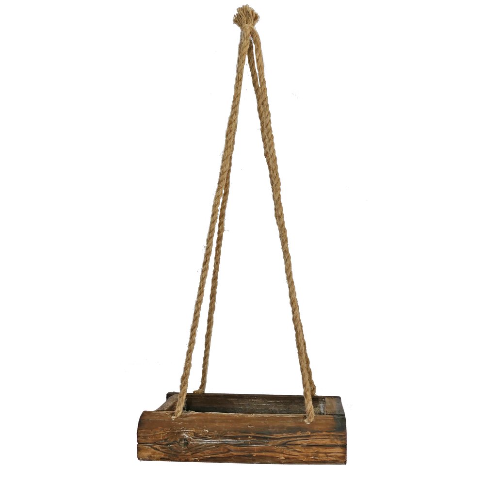 Holzkiste hängend Antik-Art/Vintage, 32 x 20 x 69 cm