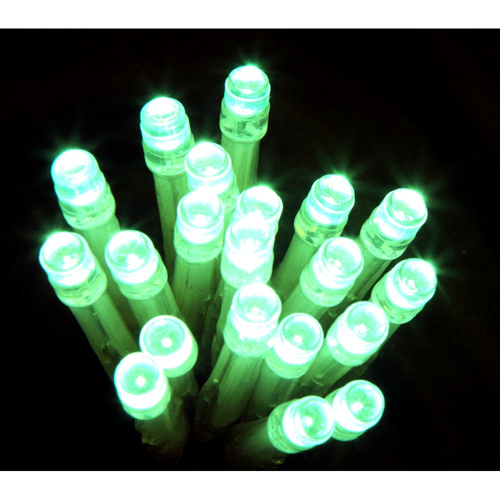 Batterie Lichterkette Blinker grün,1,9 M