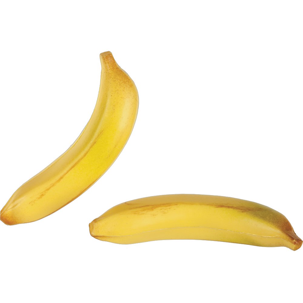 Banane Kunststoff gelb, 15 x 3,5 cm
