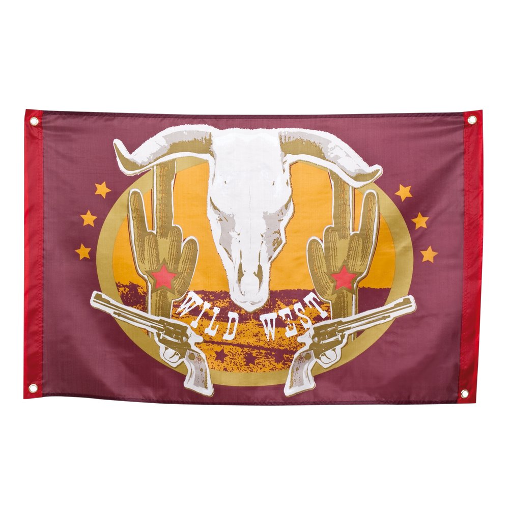 Wild West Fahne, 60 x 90 cm