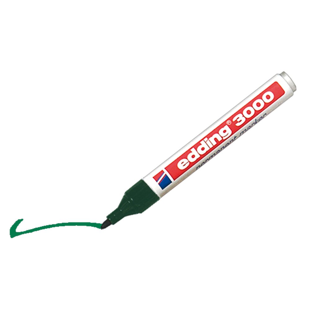 Edding 3000 Permanentmarker grün, 1,5-3 mm Rundspitze