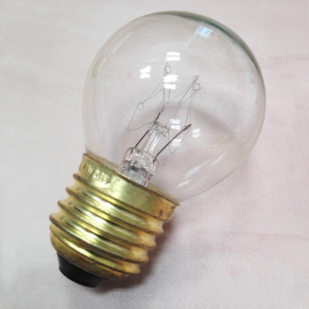 Tropfenlampe klar - E 27 Fassung - 7W