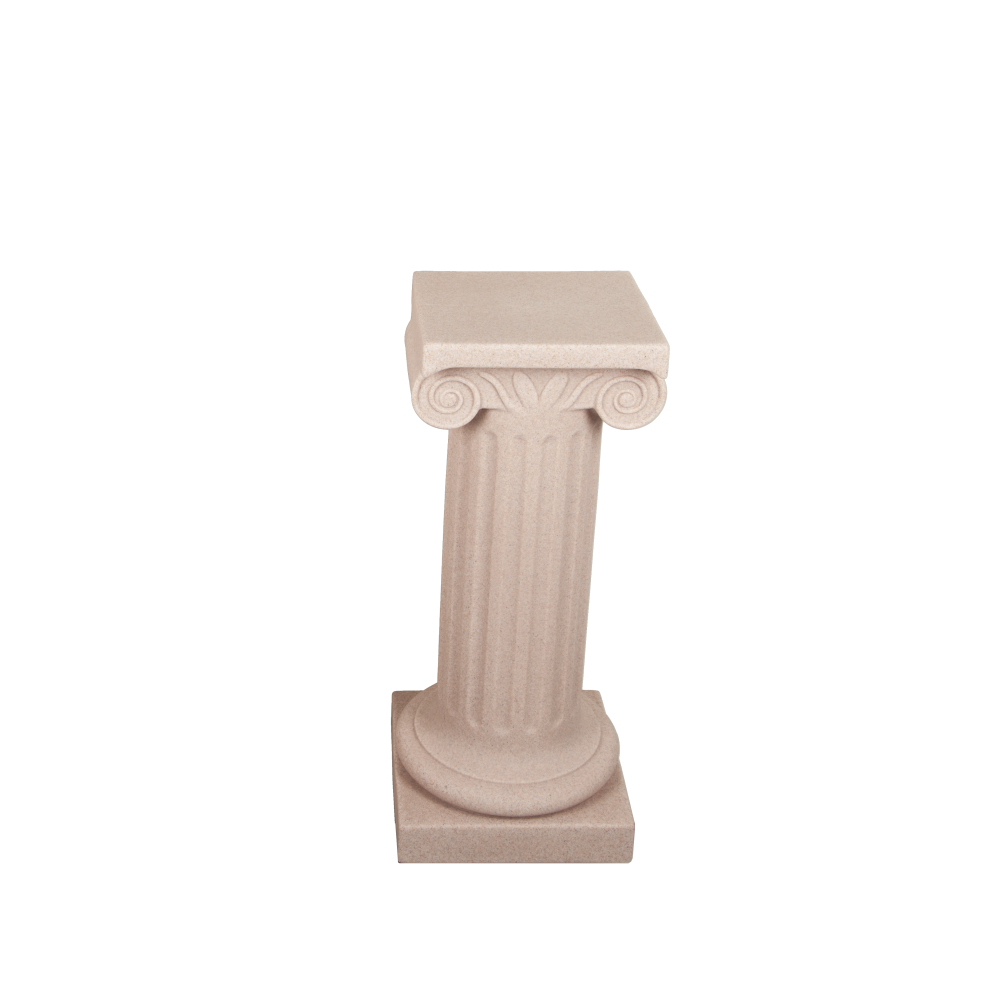 Säule Kunststoff rose Höhe 70 cm