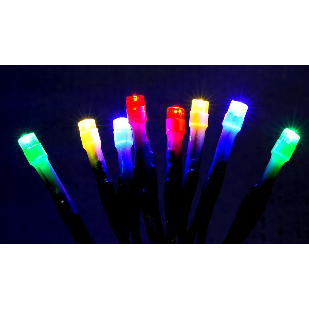 Batterie Lichterkette Blinker bunt,1,9 M