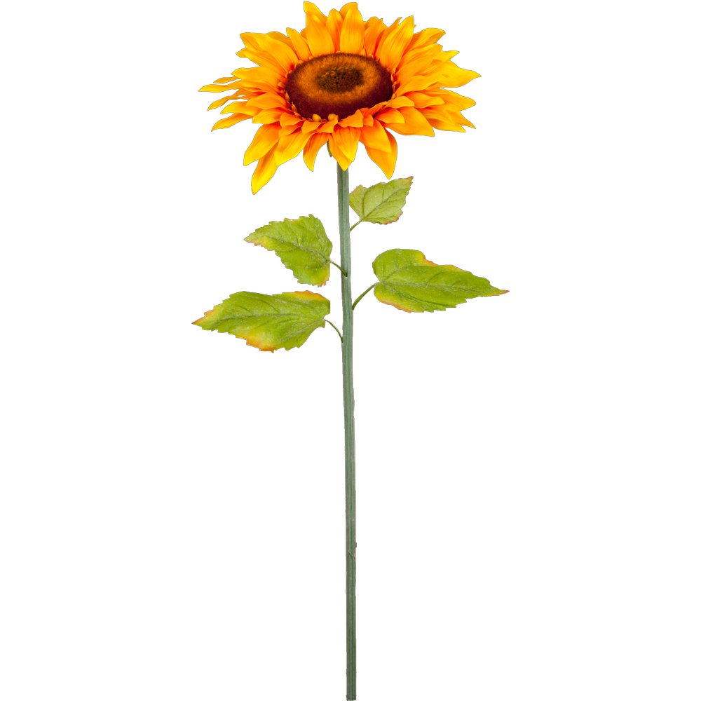 Sonnenblume Tiffany orange, Ø 32 x 85 cm