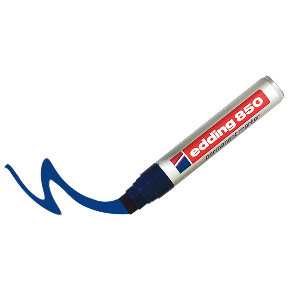 Edding 850 Permanentmarker blau, 6-16 mm Keilspitze