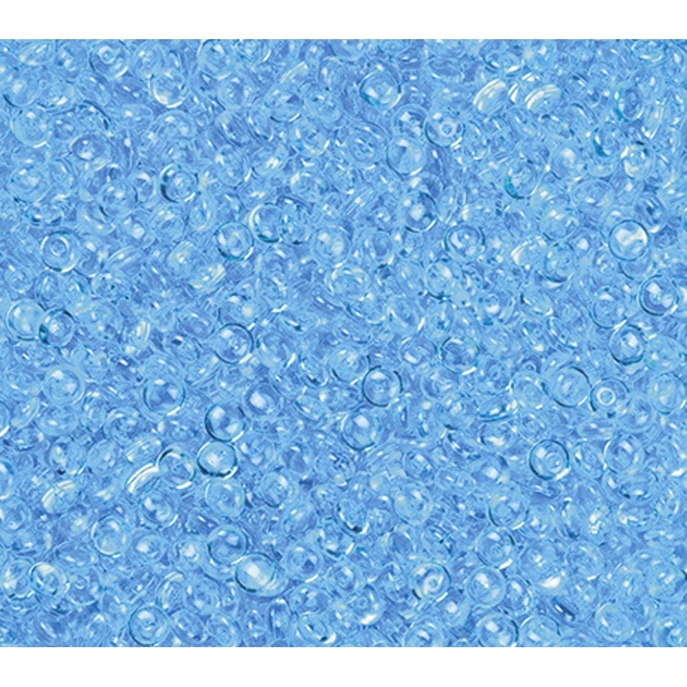 Crystalpearls in 200 ml Dose türkis, Ø 4-6 mm