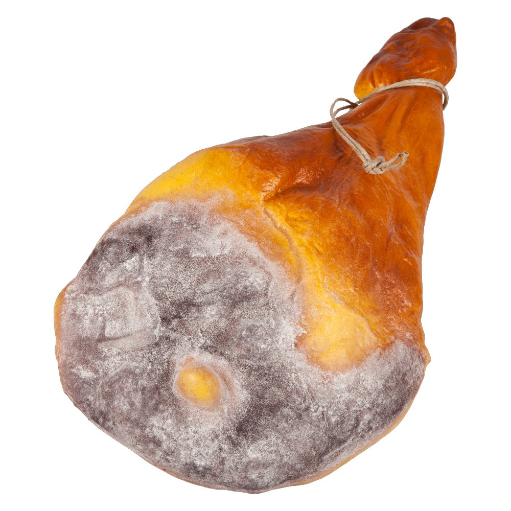 Parmaschinken Kunststoff, 48 x 27 cm