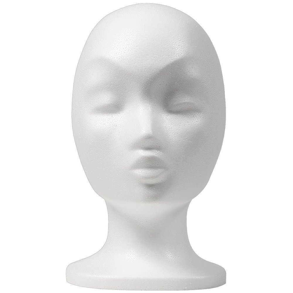 Damenkopf Mona weiß, H 29 cm