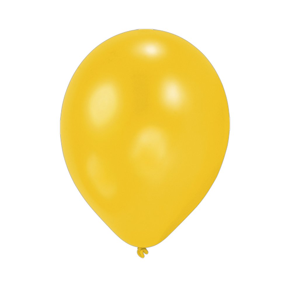 Luftballons 100 Stück gelb 90-100 cm Umfang