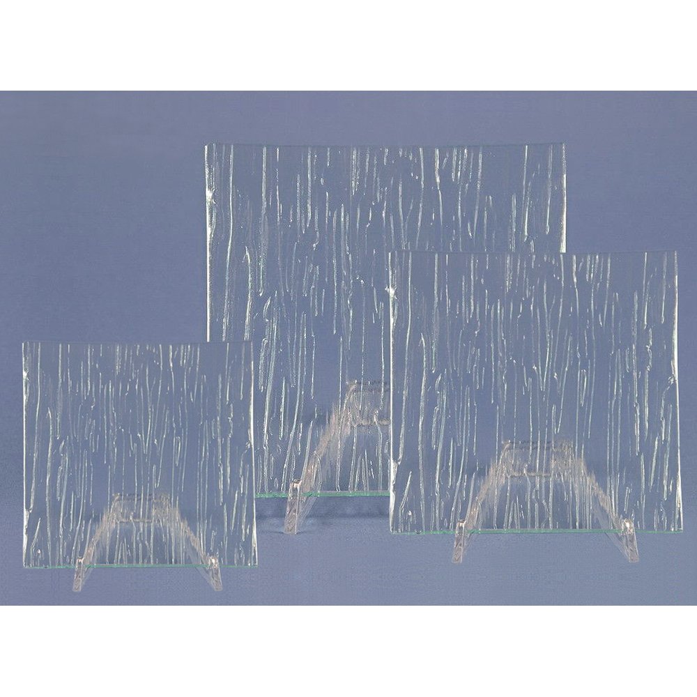 Glasteller klar, 29,5 x 29,5 cm