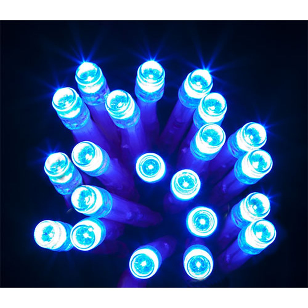 Batterie Lichterkette Blinker blau,1,9 M