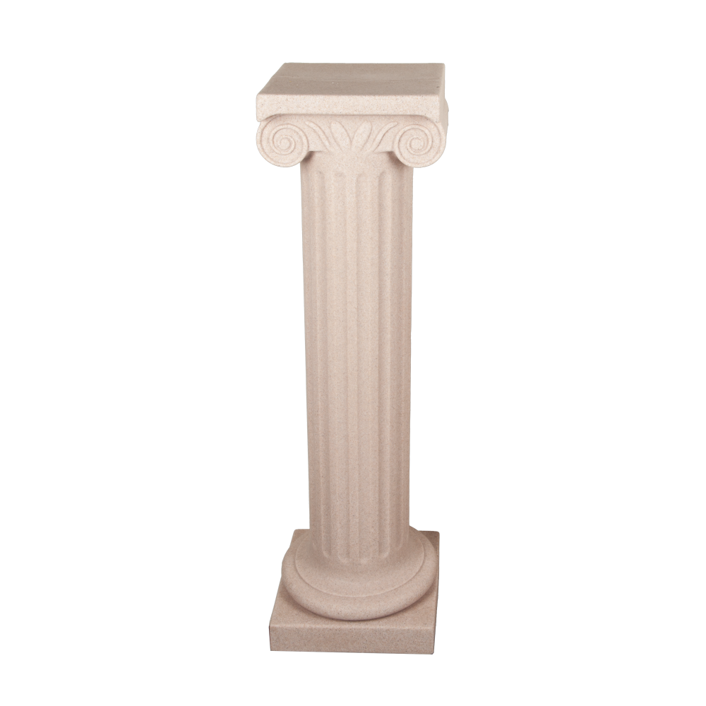 Säule Kunststoff rose Höhe 100 cm