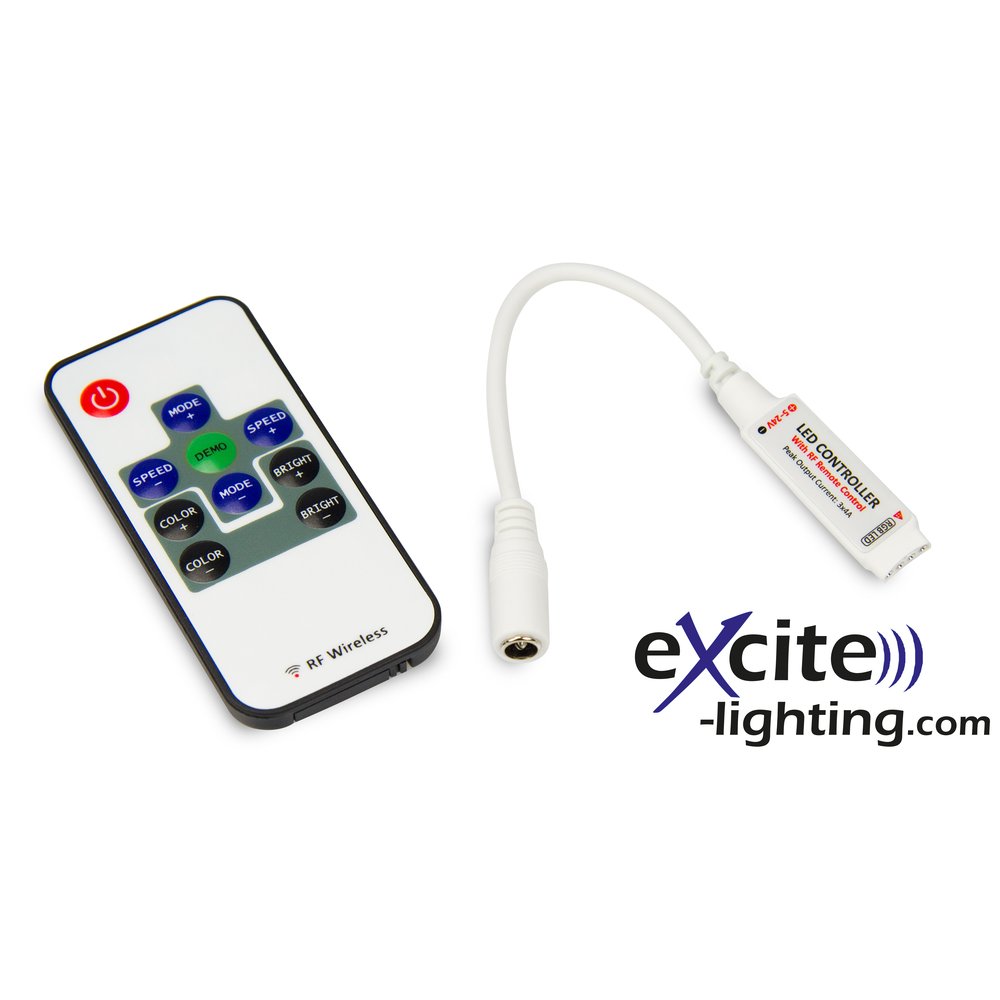 ExControl RGB mini RF weiß,5x1cm