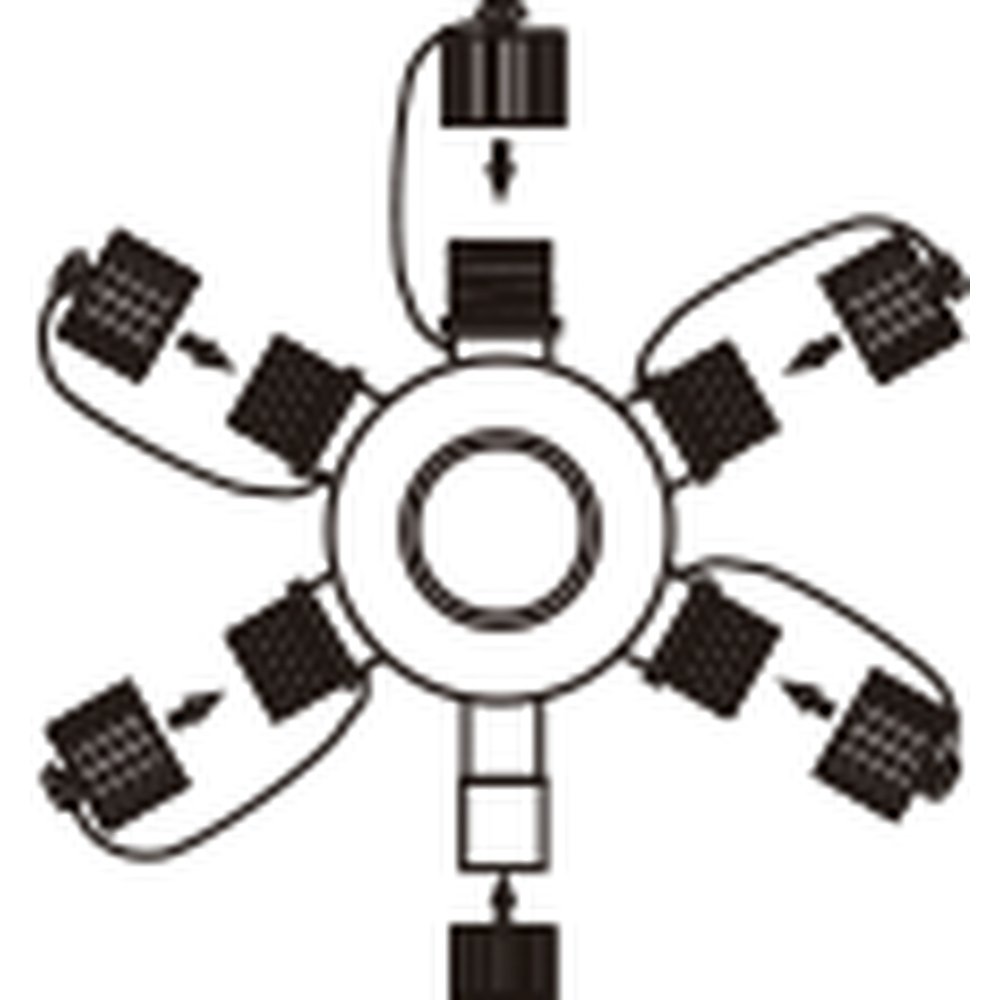 Verteiler rund x5 IP67