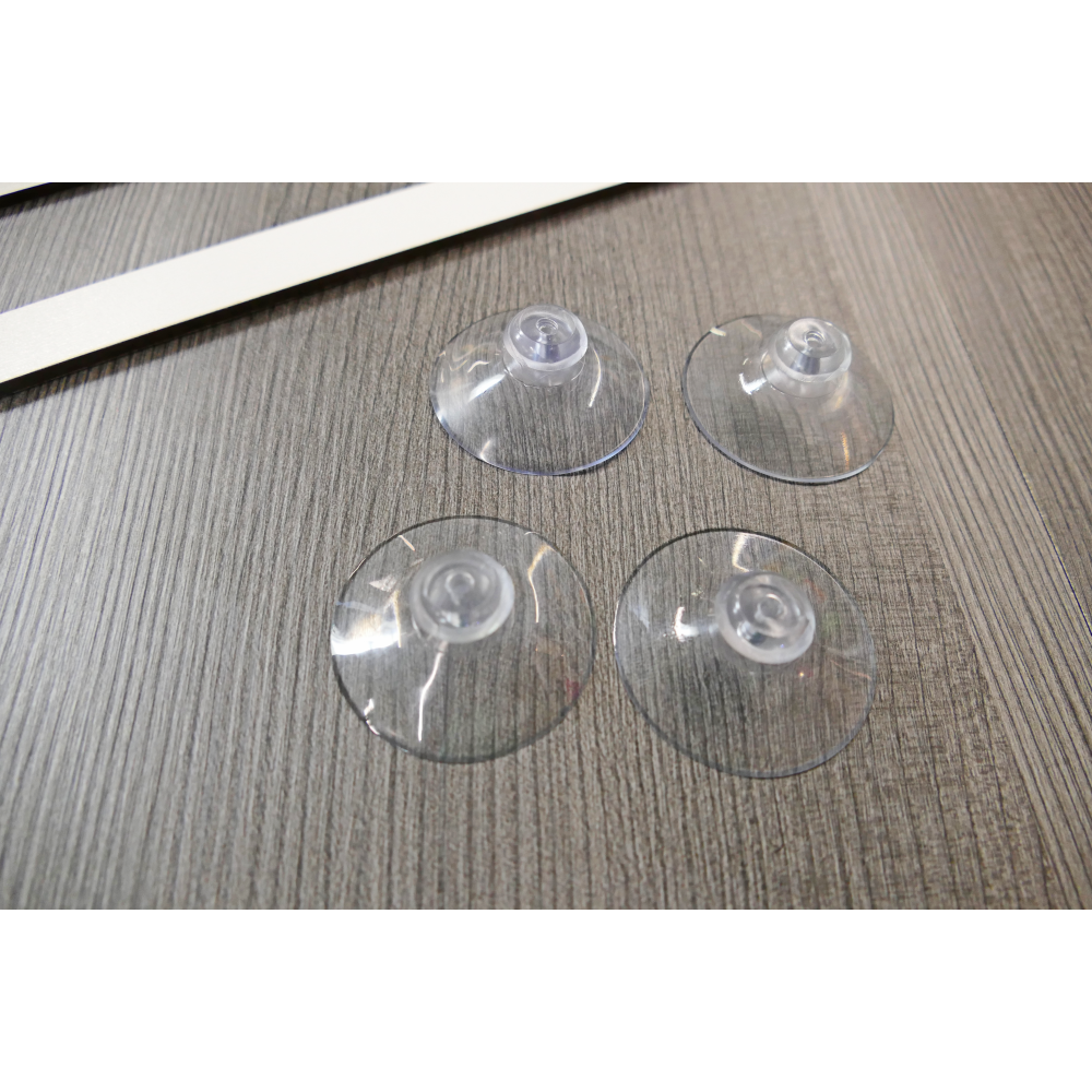 Bannerhalter für Glasflächen