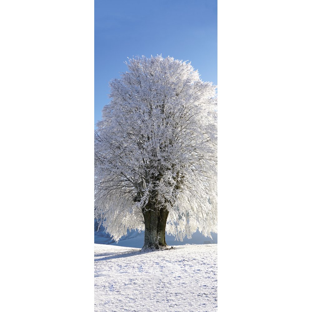 Banner Winter-Baum, 75 x 180 cm