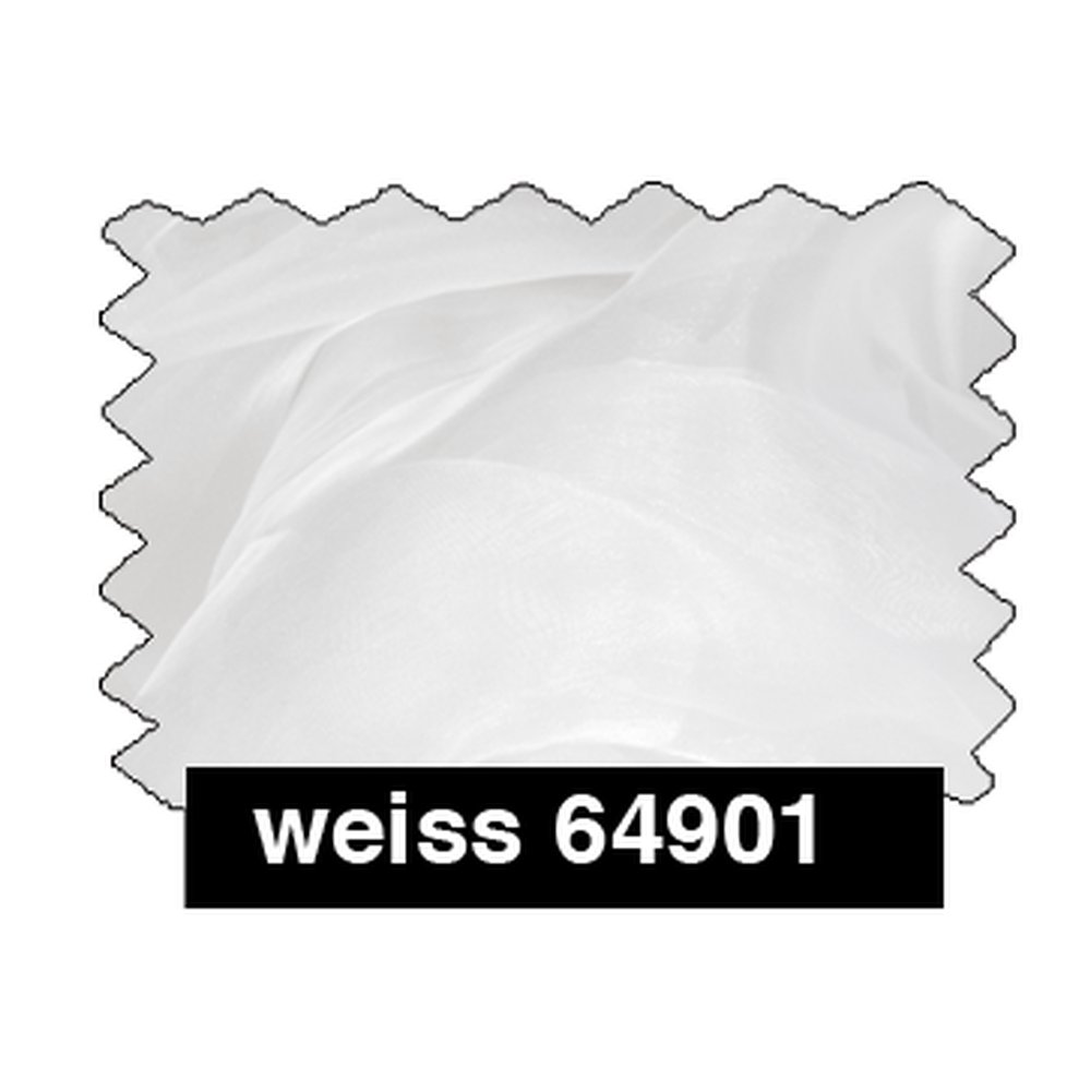 Chiffon Souplesse Stoff weiß, 150 cm breit