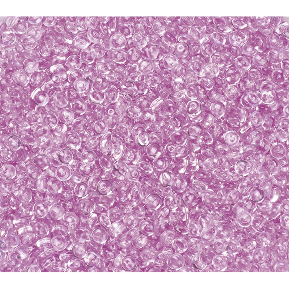 Crystalpearls in 200 ml Dose rosa, Ø 4-6 mm