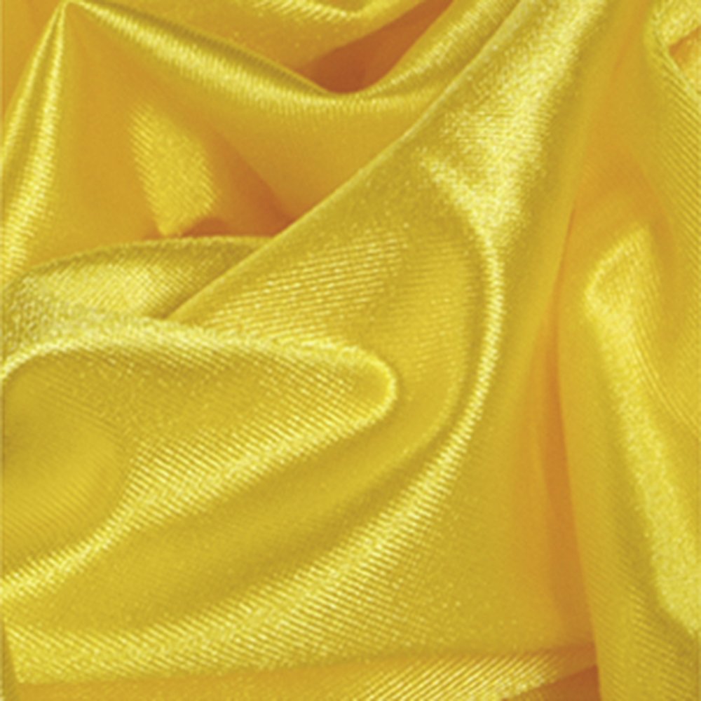 Stoff Trilobe goldgelb-glänzend, 145 cm breit