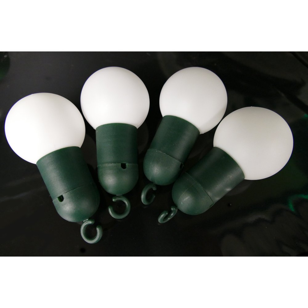 Partybälle weiß 20 Sück Ø 5 cm, für 5 mm LED-Lichterketten