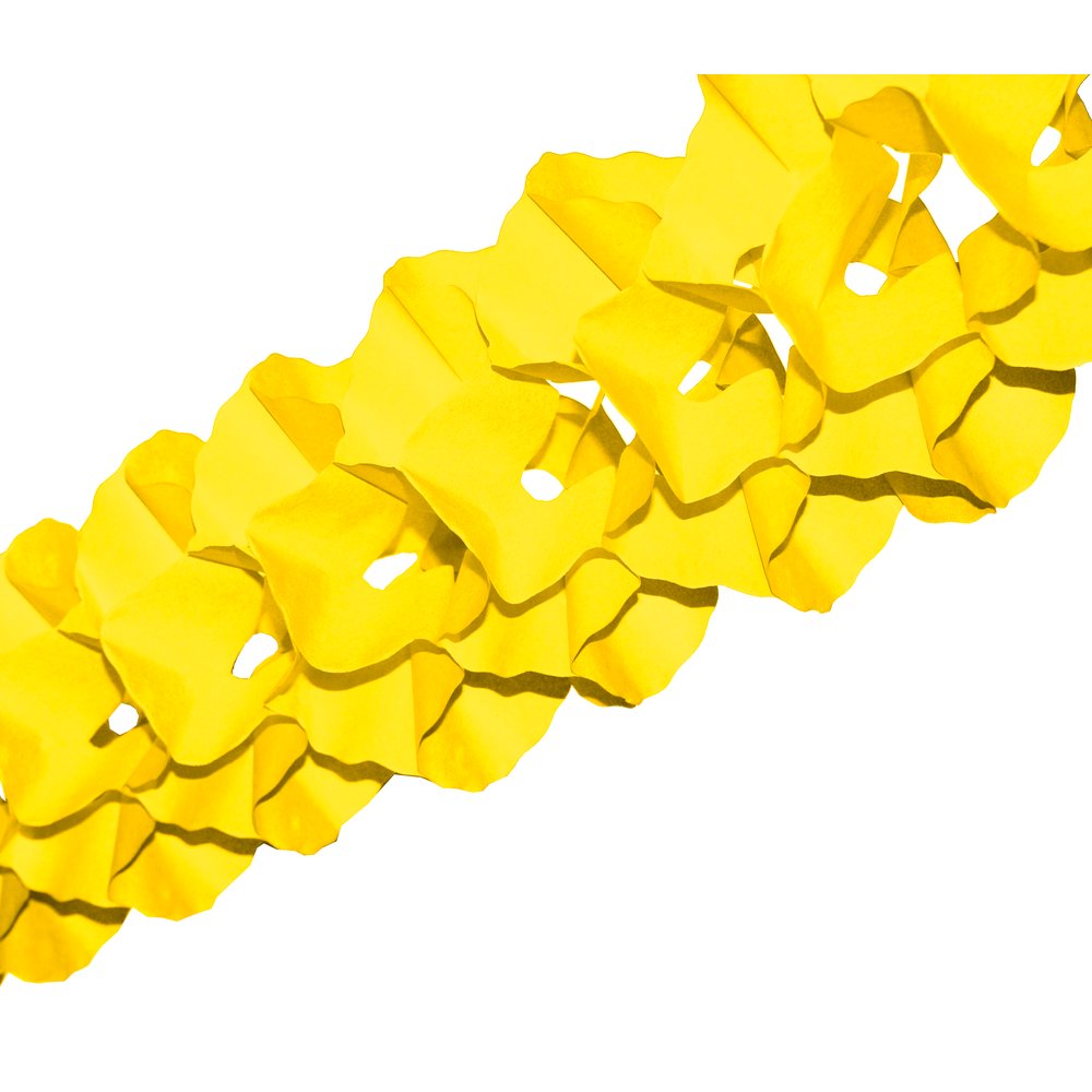 Girlande gelb, Ø 15 cm, 4 m