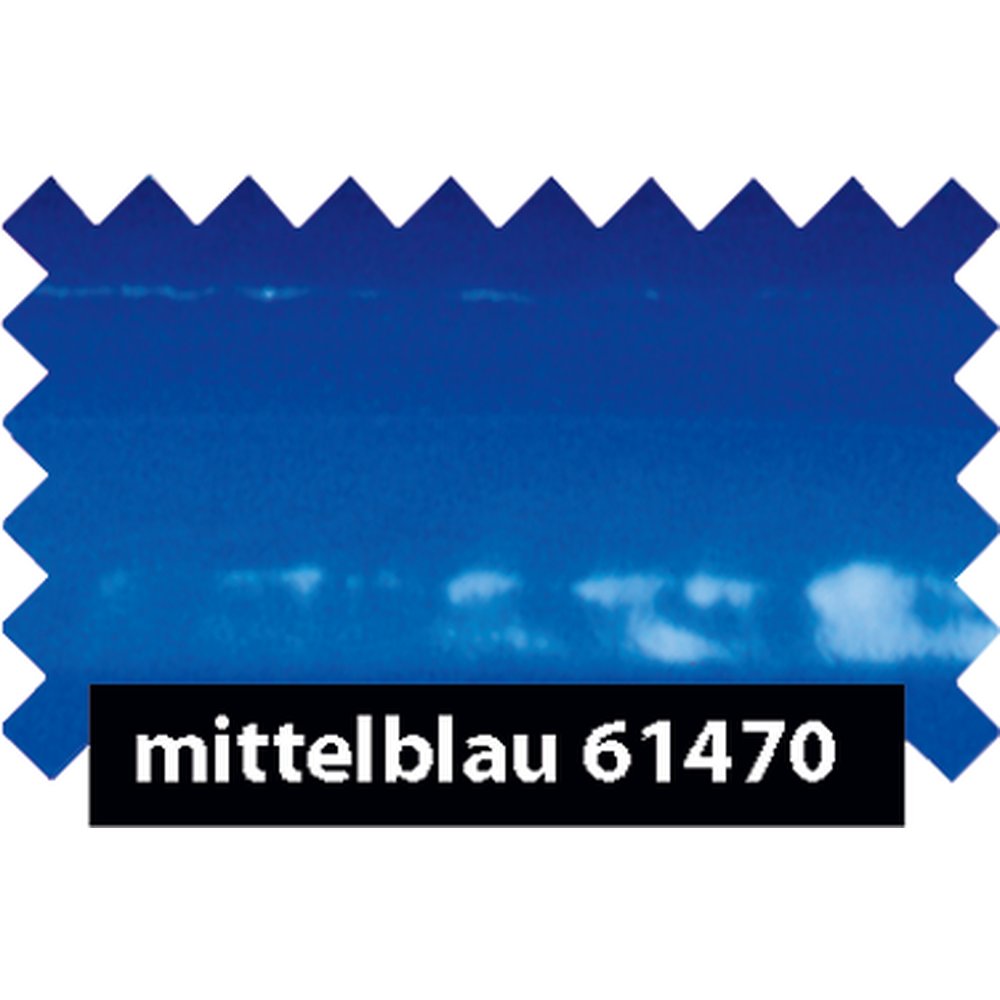 Lackfolie mittelblau, 130 cm breit, doppellagig