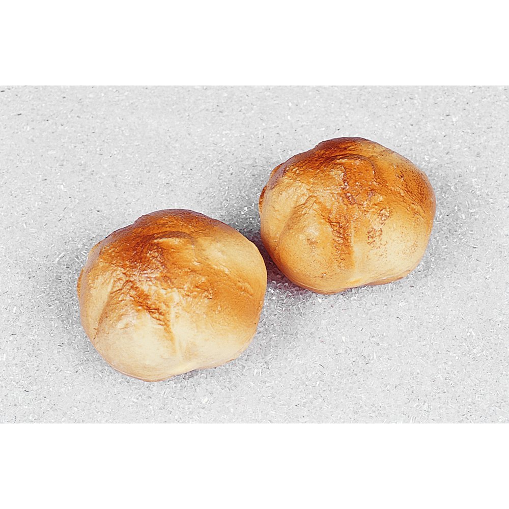 Brötchen rund Kunststoff, Ø 10 cm