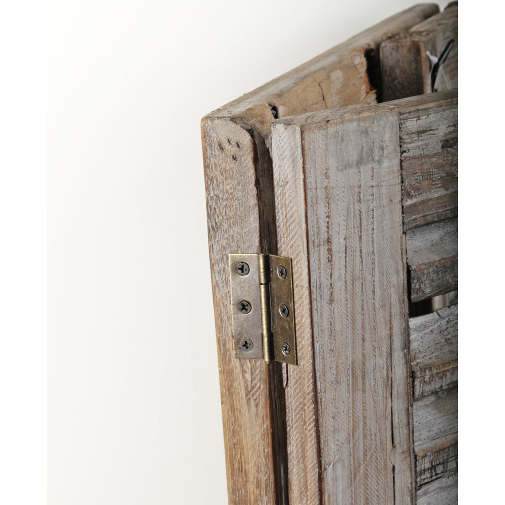 Holzfenster mit Kreidetafel vintage, 70 cm