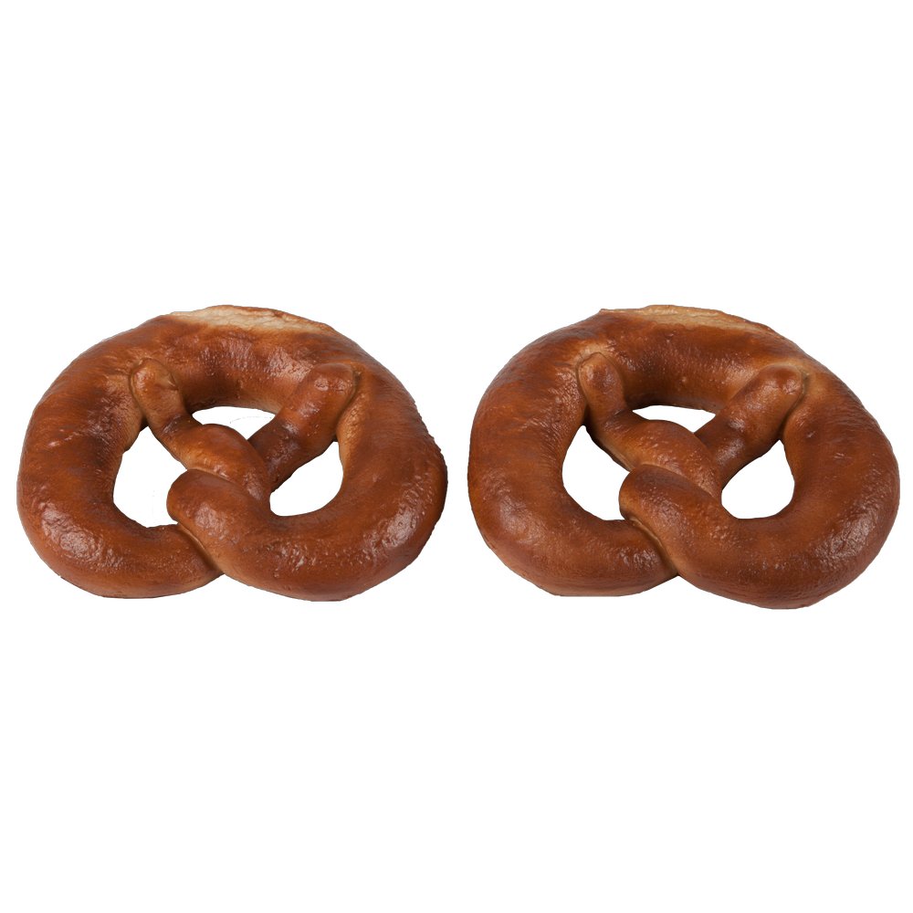 Brezeln klein 2 Stück, 11 x 9,5 x 2 cm