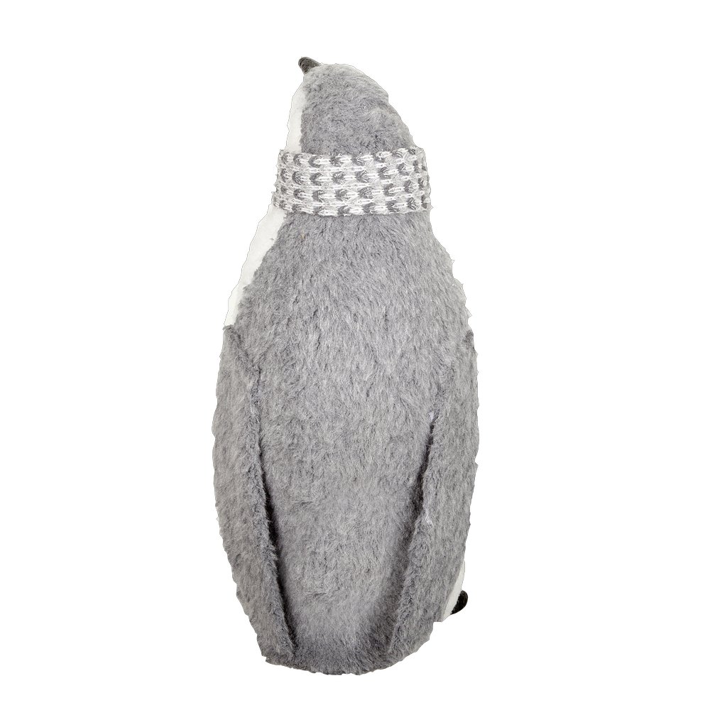 Pinguin Cool stehend grau/weiß, H 43 cm