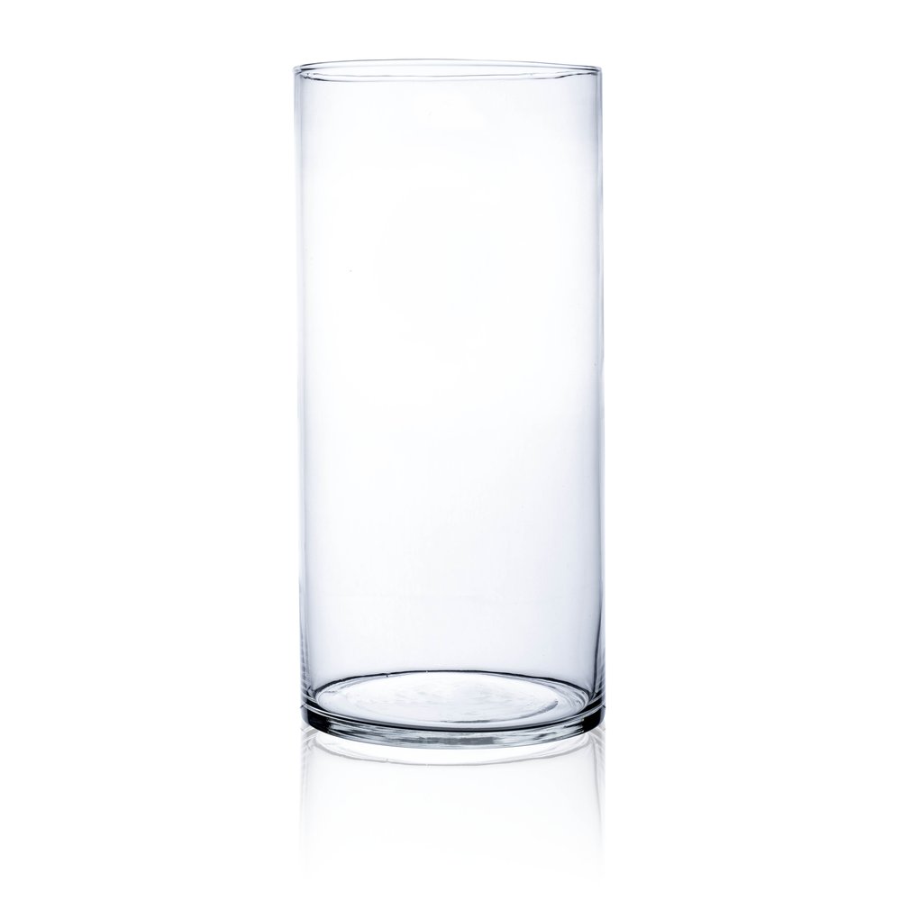 Glas-Zylindervase, Ø 19 x 40 cm