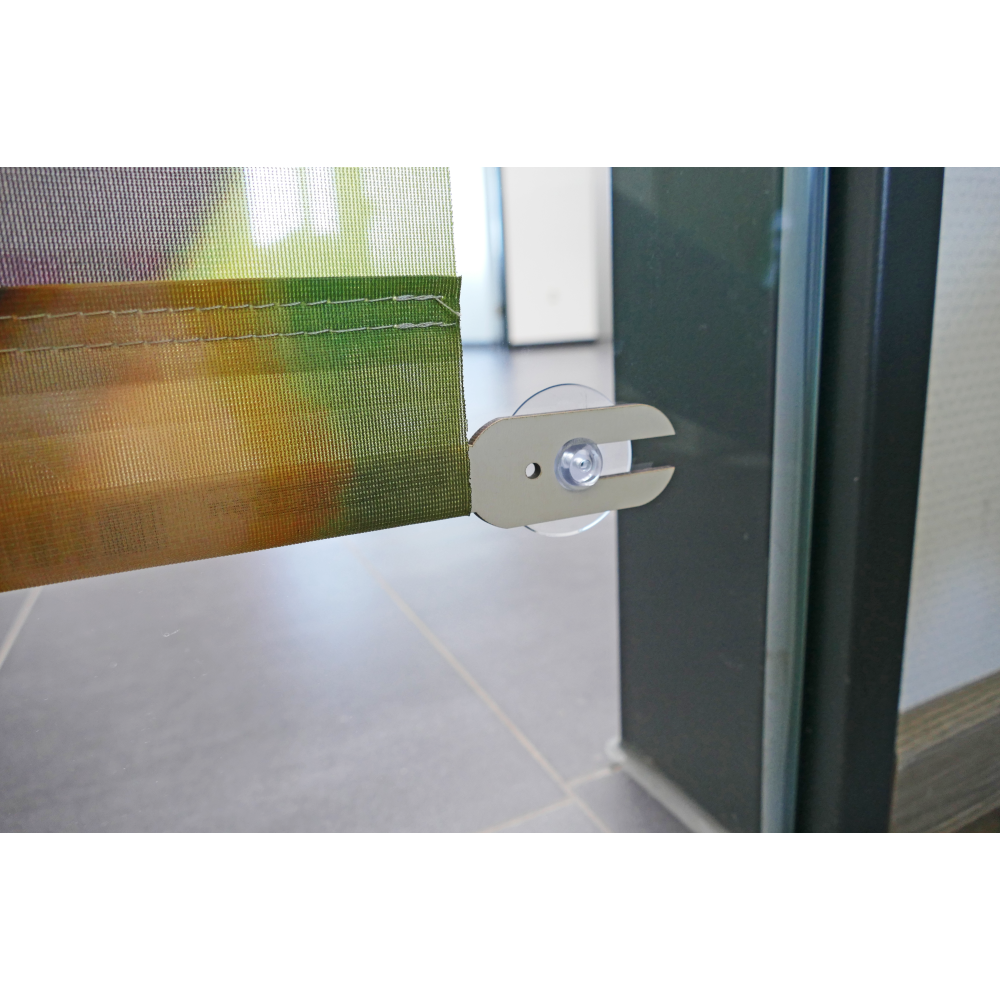 Bannerhalter für Glasflächen