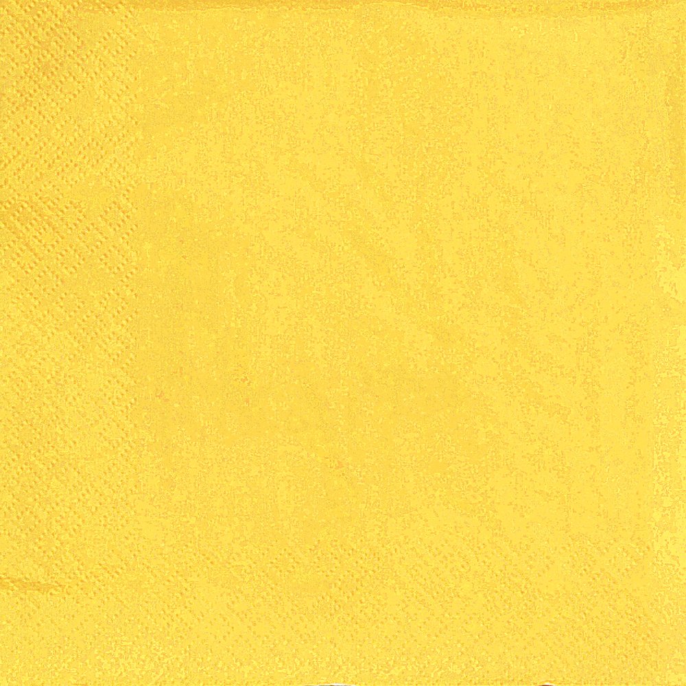 Servietten Deluxe Deco sonnengelb, 20 Stück 33 cm