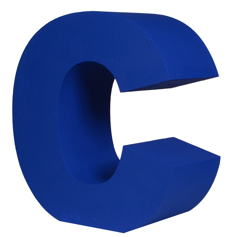 Buchstabe XXL C, 50 cm