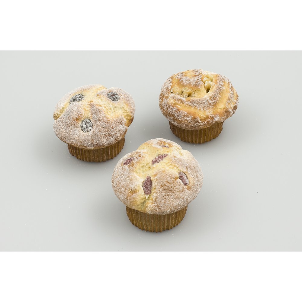 Muffins 3 Stück, Ø 8 cm