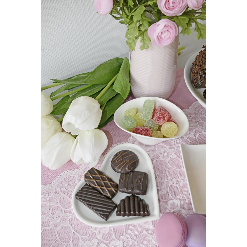 Gebäck Schokolade 5 Stück, 5-6 cm