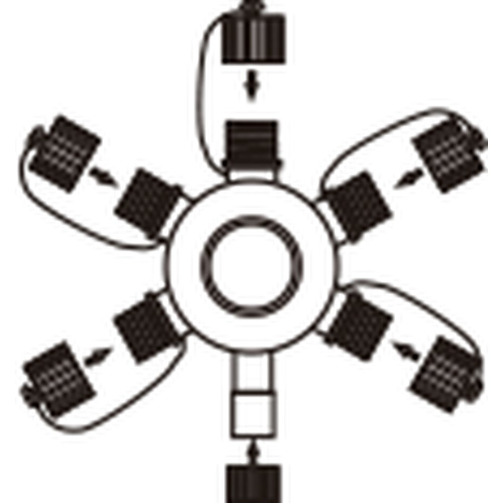 Verteiler rund x5 IP67