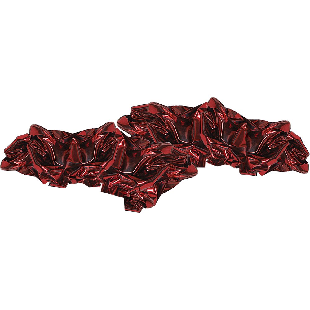 Stoff Avenue rot-hochglanz, 112 cm breit