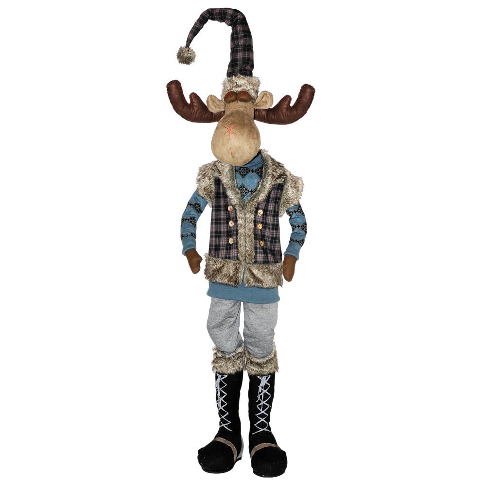 Elch stehend mit Kleidung XXL, 260 cm