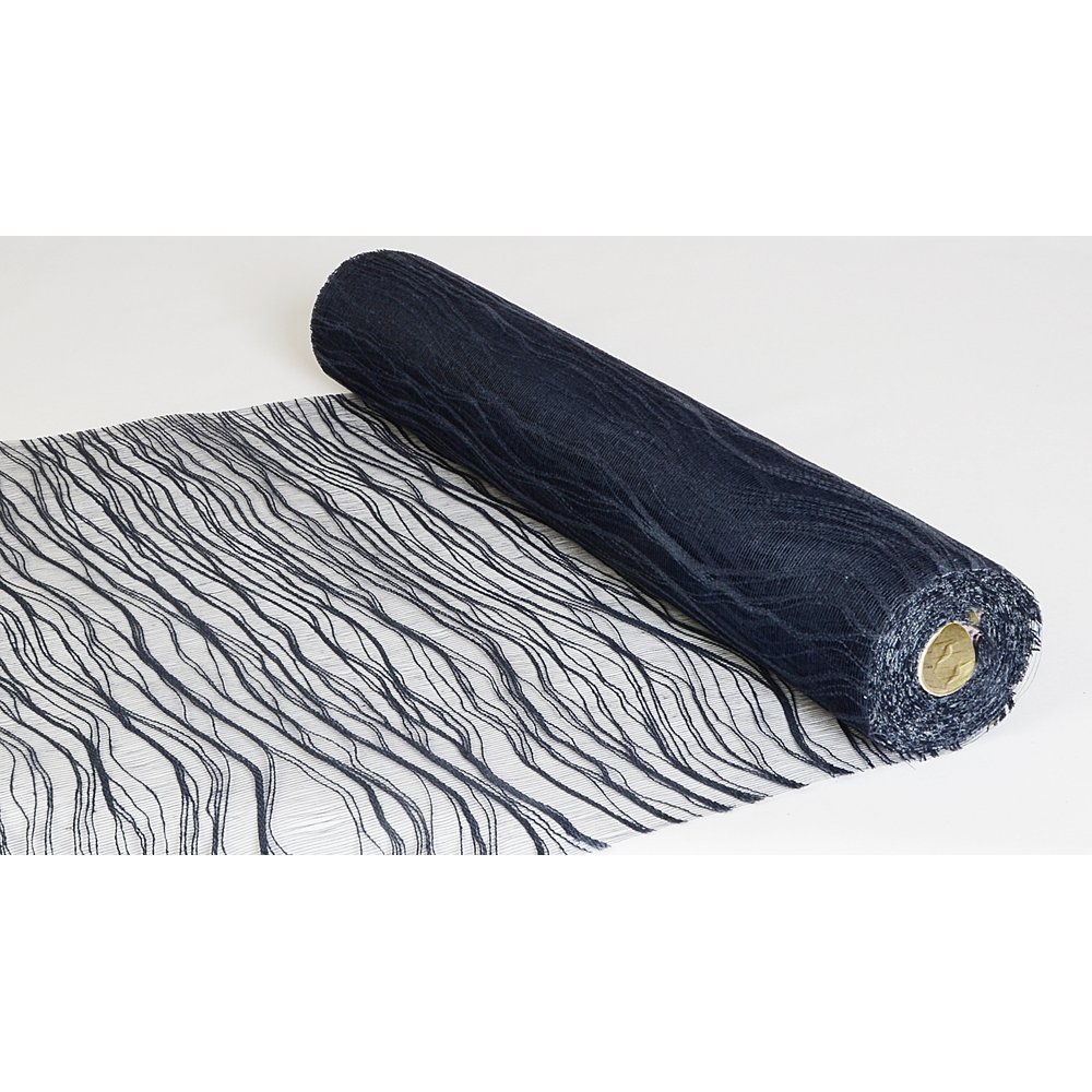 Decowave Matte/Tischläufer dunkelblau, 53 cm x 9,1 m